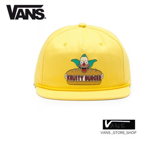 หมวกVANS THE SIMPSONS X VANS SHALLOW UNSTRUCTURED HAT KRUSTY สินค้ามีประกันแท้