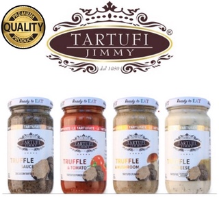 Tartufi Jimmy Pasta Sauce with Truffle “Tartufi Jimmy” ซอสพาสต้าผสมเห็ดทรัฟเฟิล ขนาด 180g มี 4 รส นำเข้าจากอิตาลี