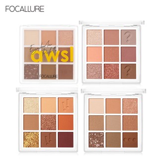 focallure 9 eyeshadows palette อายแชโดว์