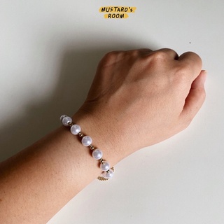 Mermaid bracelet - สร้อยข้อมือมุก ปรับระดับได้