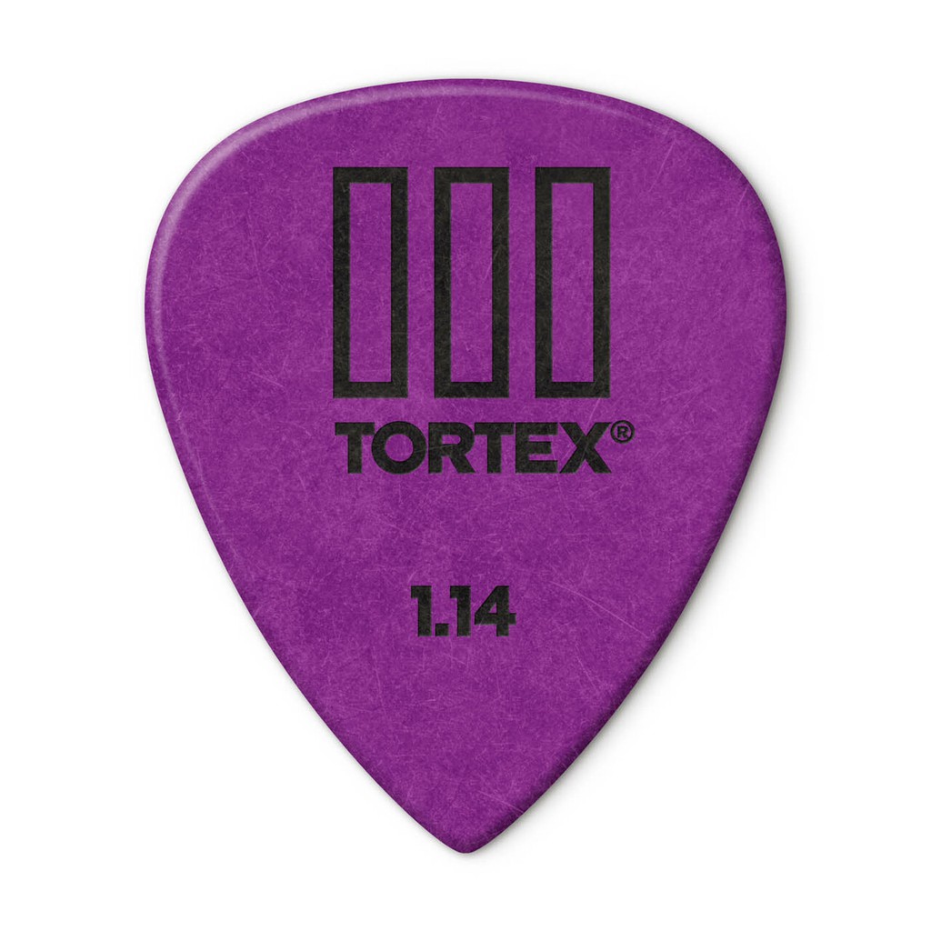 ปิ๊กกีตาร์ JIM DUNLOP TORTEX® TIII GUITAR PICK (เต่า  ปลายแหลม)ดีดผ่านสายได้เร็วขึ้น | Shopee Thailand