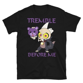 เสื้อยืดแขนสั้นพิมพ์ลาย The Owl House King Tremble Before Me แฟชั่น Unisex ผ้านุ่ม