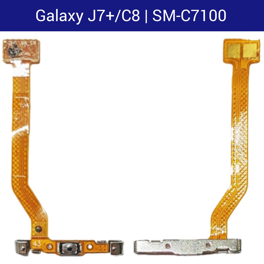 แพรปุ่มสวิตช์เปิด-ปิด | Samsung Galaxy J7+ (J7 Plus),C710 | PCB On-Off | LCD MOBILE