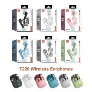 JBL Tune 220tws หูฟังบลูทูธไร้สาย เสียงเบสแน่น รับประกัน1เดือน Bluetooth earbuds