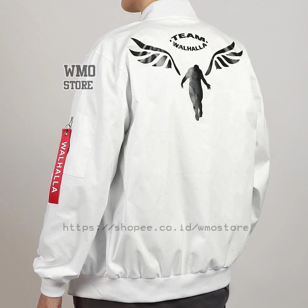 ล่าสุดโตเกียว Revengers Shuji Hanma Gang Anime Valhalla Bomber Jacket