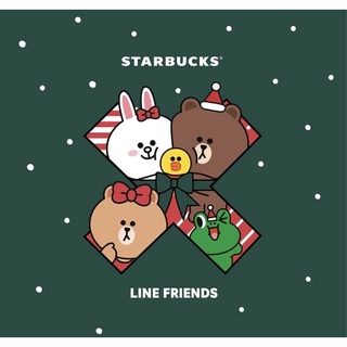 พร้อมส่ง Starbucks Line friends limited