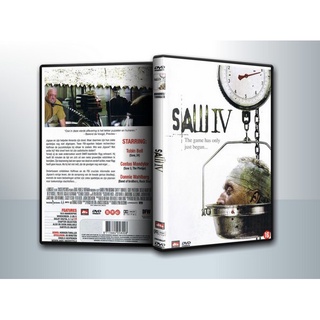 [ DVD Movie มีปก+สกรีนแผ่น-ไม่มีกล่อง ] SAW เกม..ตัด..ต่อ..ตาย