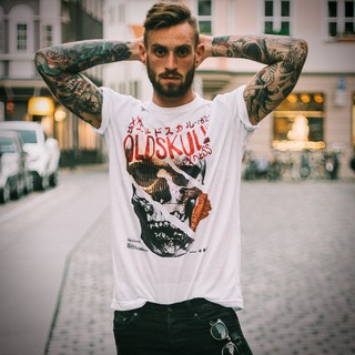 เสื้อยืด คอกลม OLDSKULL EXPRESS HD - No.25