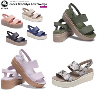 รองเท้า CROCS Brooklyn Low Wedge #รองเท้าCrocs #รองเท้าเพื่อสุขภาพ #ถูกที่สุด