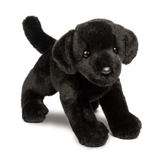 Douglas Brewster Black Lab - ตุ๊กตาลูกสุนัขลาบาดอร์ บรูสเตอร์ ขนาดยาว 12 นิ้ว (วัดจากศีรษะถึงหาง)