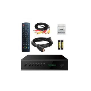 [SSPUZLลด25บ][ถูกที่สุด]กล่องรับสัญญาณTV DIGITAL DVB T2 DTV กล่องรับสัญญาณทีวีดิจิตอล พร้อมอุปกรณ์ครบชุด รวมทั้งสาย HDMI