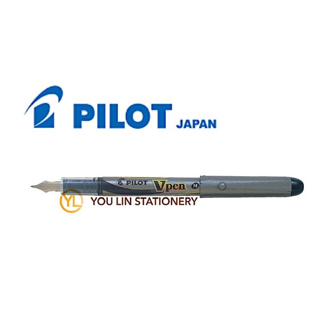 ปากกาหมึกซึม Pilot V-Pen - สีดํา SVP-4M-B