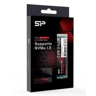 SSD SILICON POWER A80 1TB PCIe/NVMe M.2 2280 SP001TBP34A80M28(รับประกัน5ปี)