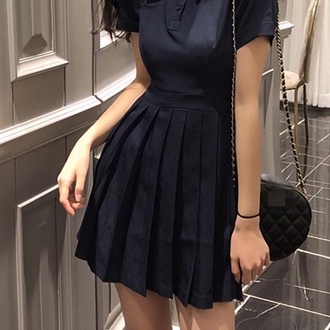 กระโปรงเทนนิส สีพื้น เสื้อผ้าแฟชั่นผู้หญิง