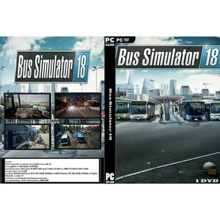 แผ่นเกมส์ PC Bus Simulator 18 (1DVD)