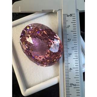 168 carats 32x26mm Lab made cubic zirconia