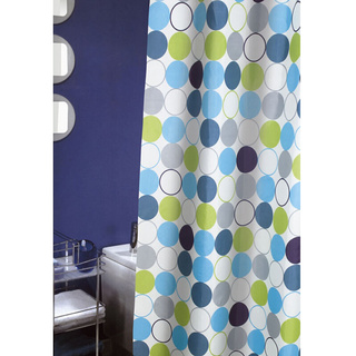 ✨นาทีทอง✨ ผ้าม่านห้องน้ำ PVC WSP รุ่น SCP-23 P2315 ขนาด 180 x 180 ซม. Shower Curtains &amp; Accessories