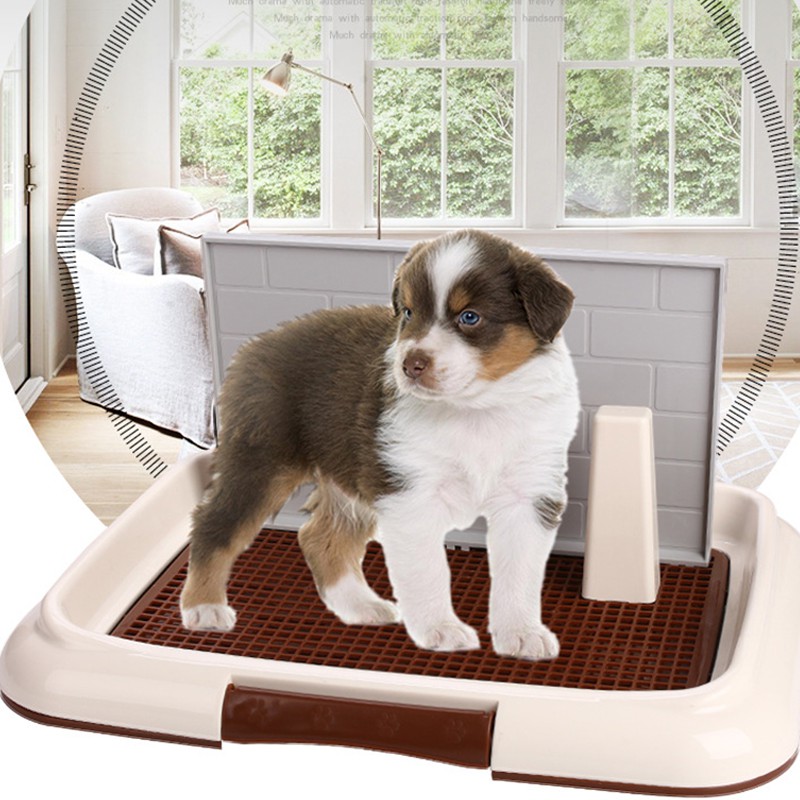 Dog Potty Tray Pet Dog Toilet Litter Box, Portable Indoor Puppy