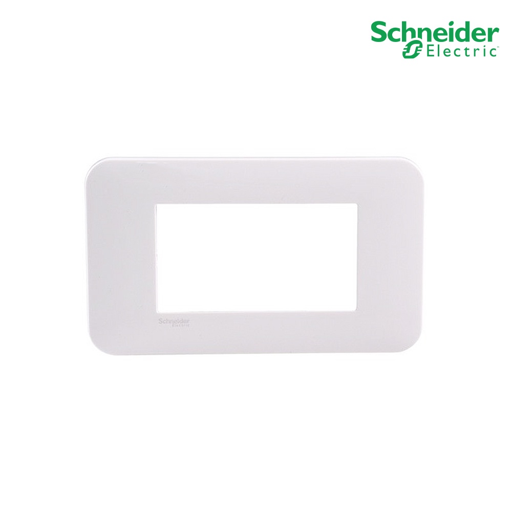 Schneider Electric ฝาครอบ พร้อมตะแกรงพลาสติก ขนาด 3ช่อง (3 GANG SWITCH PLATE (NEW) HORIZONTAL) - FG1053H - ชไนเดอร์