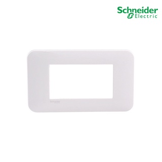 Schneider Electric ฝาครอบ พร้อมตะแกรงพลาสติก ขนาด 3ช่อง (3 GANG SWITCH PLATE (NEW) HORIZONTAL) - FG1053H - ชไนเดอร์