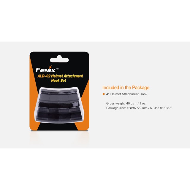 คลิปล๊อคสายคาดหัวติดกับหมวกนิรภัย FENIX ALD-02