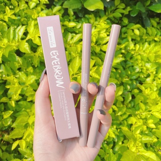 ดินสอเขียนคิ้วแบบหมุนพร้อมแปรง 2 in 1 กันน้ำ ติดทน ไม่เป็นก้อนLameila  Automatic eyebrow Pencil-752