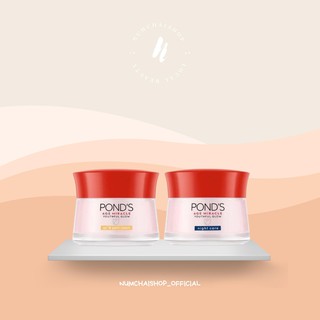 Ponds​ age​ miracle youthful glow day and night care 50 g. | พอนด์ส ครีมกลางวัน &amp; กลางคืน