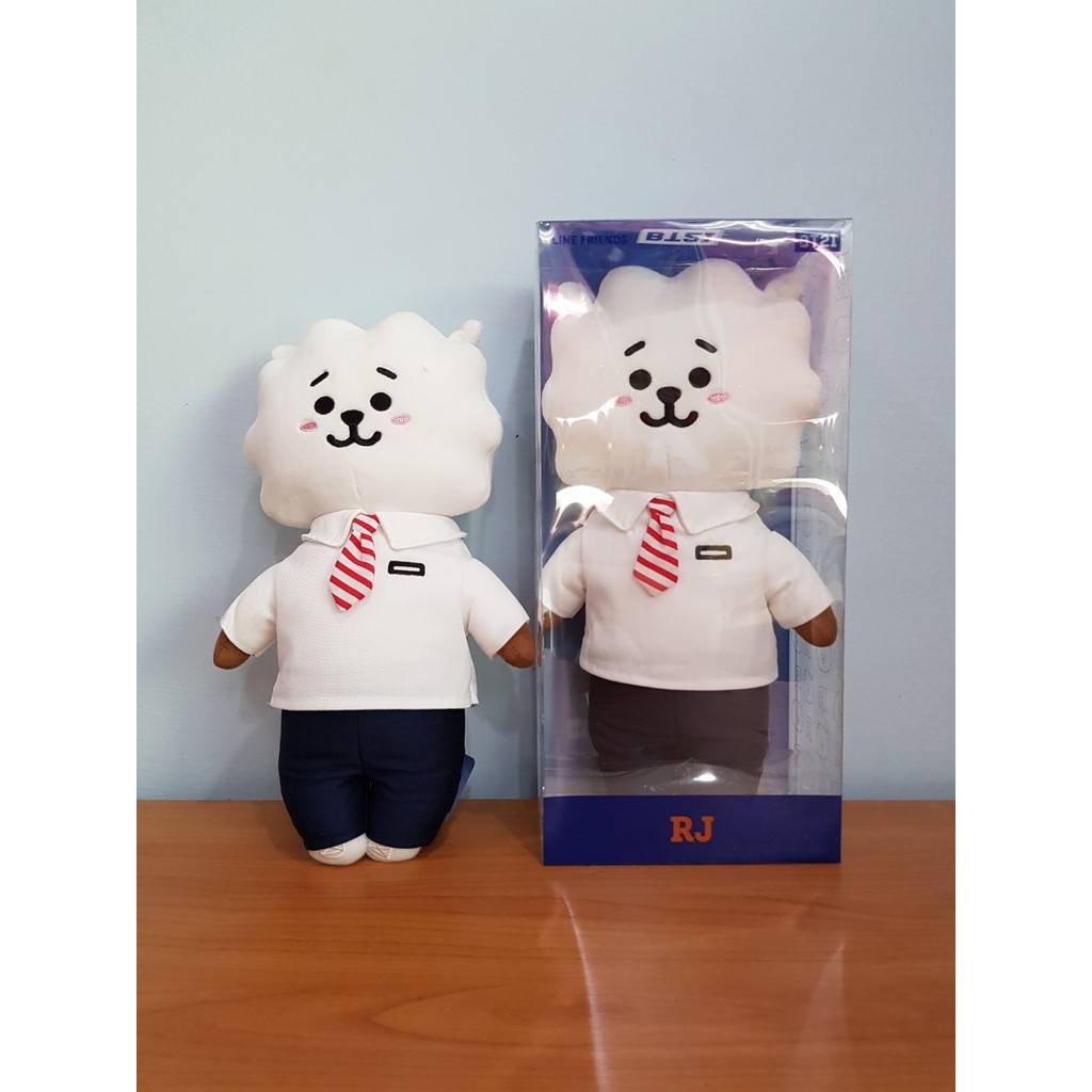 พร้อมส่ง BTS BT21 STUDENT SET ตุ๊กตา ชุดนักเรียน น่ารักๆ นำเข้าจากประเทศเกาหลี ของแท้ 100% จาก LINE 