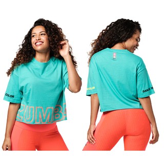 Zumba Wear : Bright Bold Zumba Top (เสื้อยืดออกกำลังกายซุมบ้า)