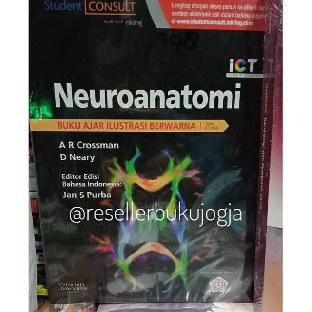 หนังสือ ORI - หนังสือ Neuroanatomy - หนังสือเรียนภาพประกอบสีฉบับห้าของชาวอินโดนีเซีย Elsevier