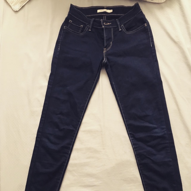 กางเกง Levis 710 super skinny แท้ มือสอง