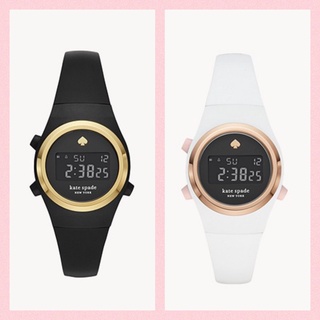 🎉🎉 ของแท้!! พร้อมส่งในไทย!!  Kate Spade Rumsey Digital Silicone Watch สายซิลิโคน 🎉🎉