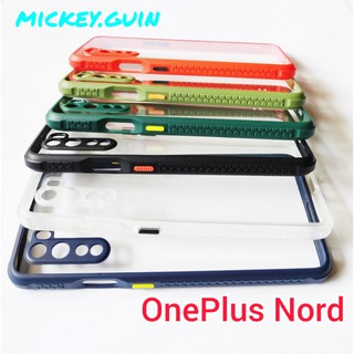 เคส Oneplus Nord หลังใสอะคริลิค กันกล้อง ขอบกันลื่น กันกระแทก