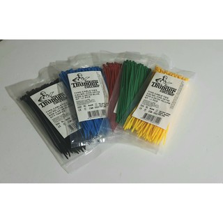 เคเบิ้ลไทร์ ขนาด 6 นิ้ว (150 x 2.5 mm) แพครวม  500 เส้น / สายรัดไนล่อน (Nylon Plastic Cable Ties)