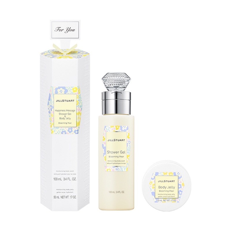 JILL STUART Happiness Message Shower Gel & Body Jelly Blooming Pear ของแท้ 💯%💢สินค้าพร้อมจัดส่ง💢