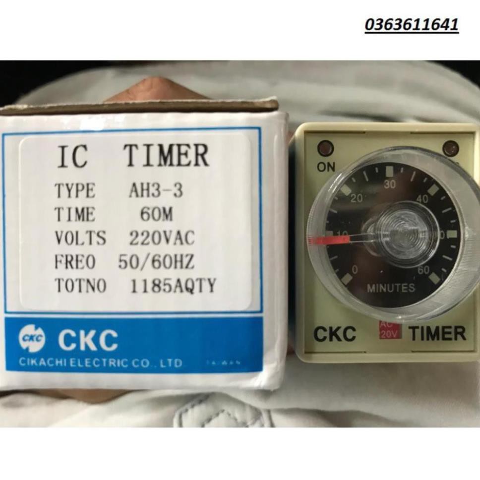 [Shock] ราคาเดิม Timer CKC รีเลย์ตั้งเวลา CKC 10s 30s 60s 30p 1h.