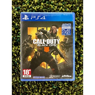 แผ่นเกม ps4 มือสอง / Call of duty black ops IIII