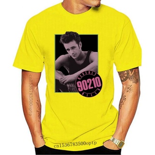 [S-5XL] เสื้อยืด Dylan สีขาว ทรงสลิมฟิต สําหรับผู้ชาย 90210