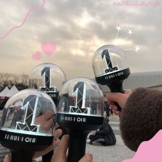 แท่งไฟwannaone ของแท้✔[พร้อมส่ง,ส่งฟรี] wannaone light stick