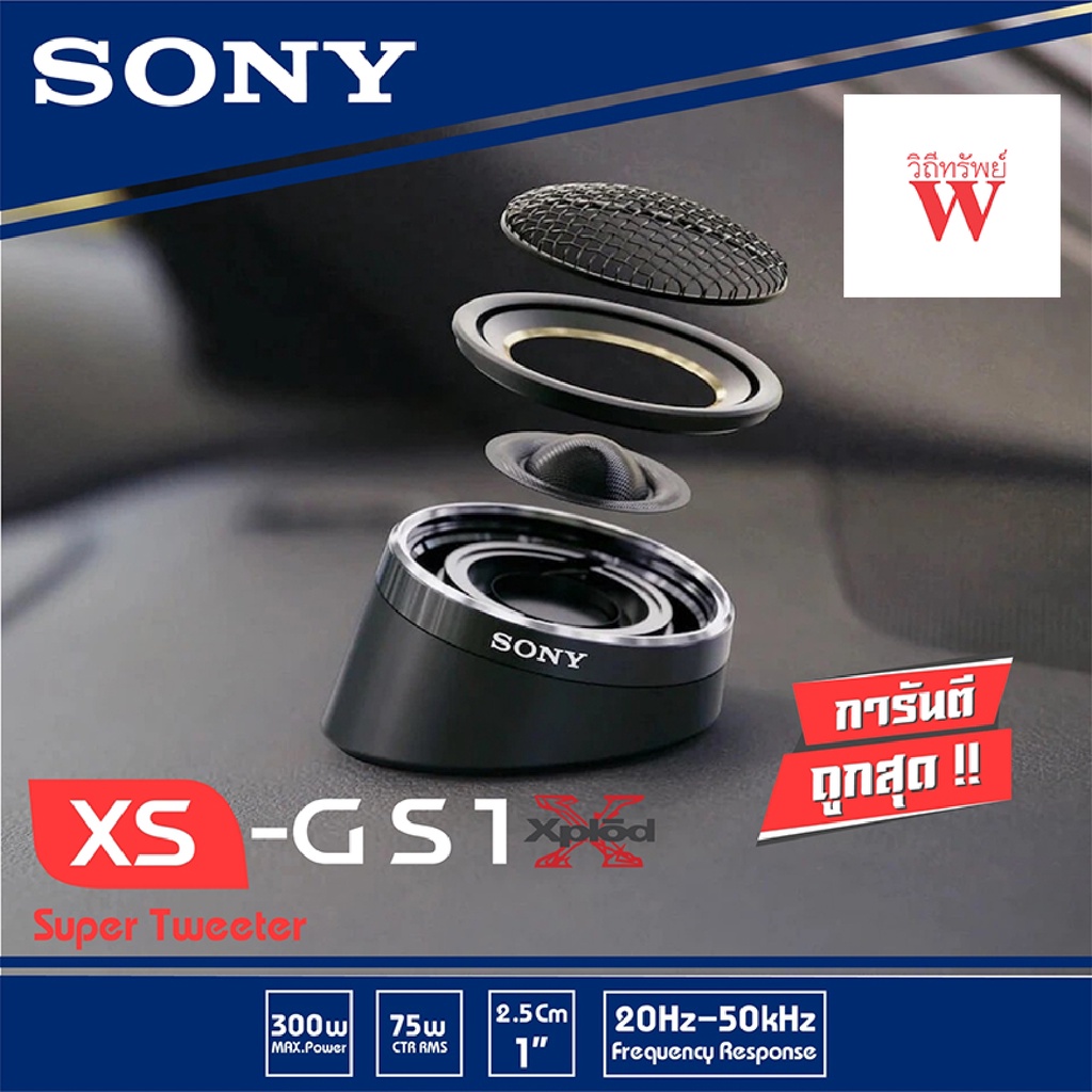 สินค้าแนะนำ!! แอมป์รถยนต์ ตัวท้อป SONY XM-GS4 Hi-Res AUDIO NEW MODEL2021
