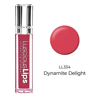 Luscious Lip No: 334 สี Dynamite Delight สุดยอดลิปสติกสีฉ่ำวาว และเรียวปากอวบอิ่ม **พร้อมส่งทันที ของแท้ 100%**