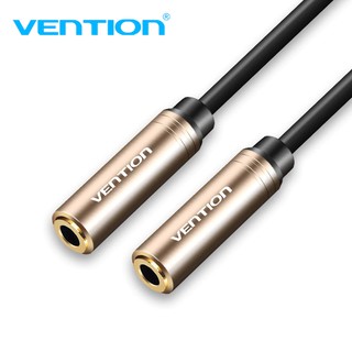 สายเคเบิ้ล Vention Aux Audio Extension Cable 3.5 มม. Female สำหรับคอมพิวเตอร์