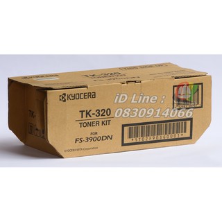 Original Kyocera TK-320 Microfine Toner หมึกแท้ FS-3900DN / FS-4000DN สีดำ