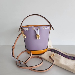 TORY​ BURCH​ THE COLORBLOCK MINI BUCKET BAG