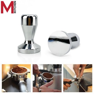 M KITCHEN T51 แทมเปอร์กดกาแฟ ที่กดกาแฟ ที่กดกาแฟสเตนเลส ที่อัดกาแฟเครื่องชงกาแฟ Tamper coffee  51mm (A6)