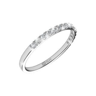 Zilvy Minimal Ring - แหวนหญิงเพชรน้ำร้อย 0.30 กะรัต (GR308)