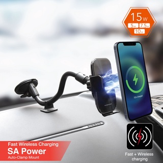 Capdase Fast Wireless Charging Sound Alert/Auto Clamp SA Power Mount Gooseneck-Arm 300mm