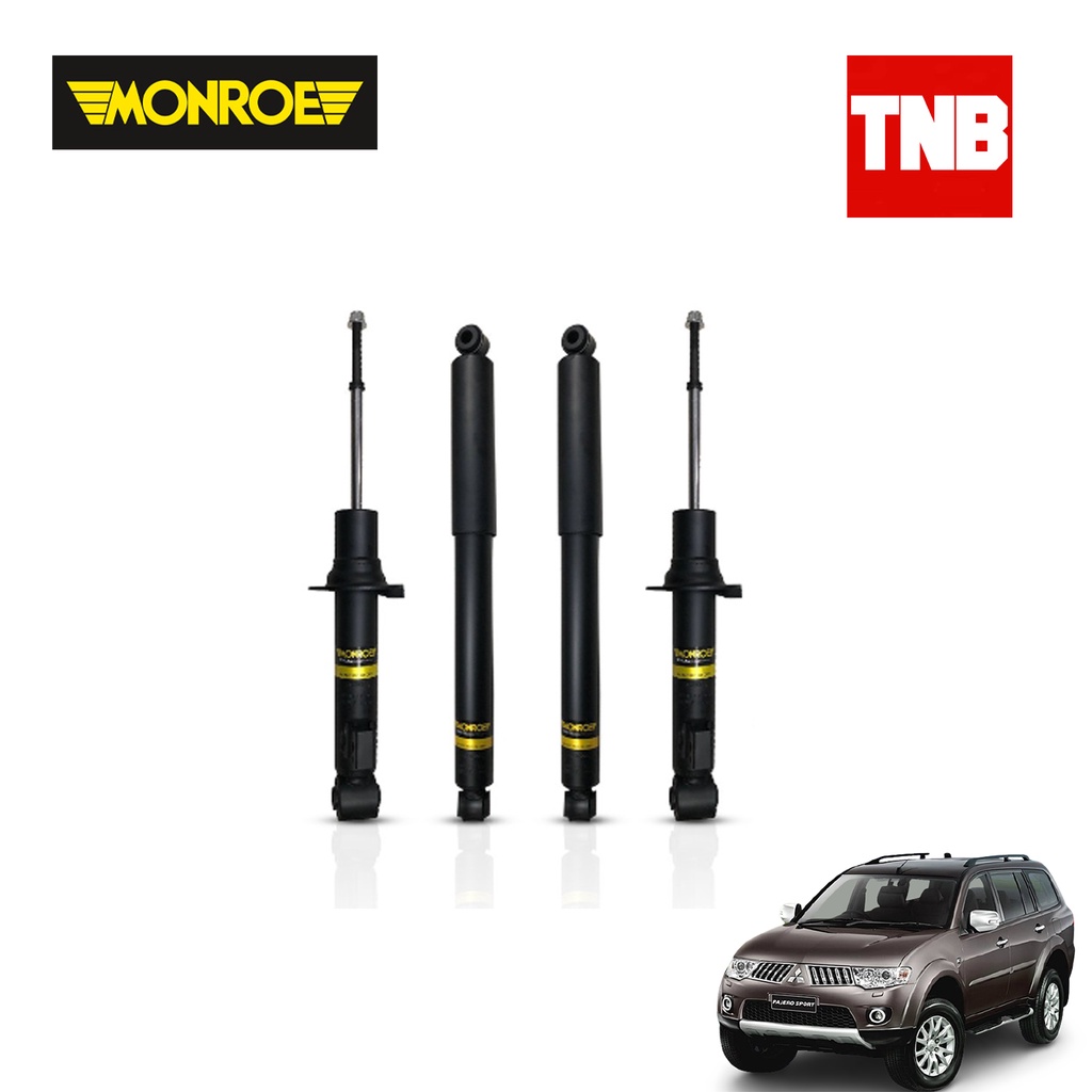 MONROE REFLEX GOLD โช๊คอัพ MITSUBISHI PAJERO SPORT ปี 2008-2022 มิตซูบิชิ ปาเจโร่ สปอร์ต โช้ค มอนโร