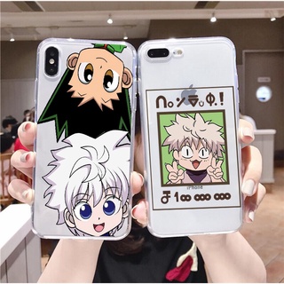 เคสโทรศัพท์มือถือ แบบใส ลาย Hunter X Hunter สําหรับ iphone 6 6s 7 X XS XR XSMax 11pro 12 pro 13 pro promax