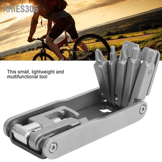 Aries306 Multi‑Functional 17 in 1 Bike Repair Tool Portable Stainless Steel Bicycle Accessories